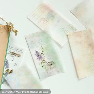MU Print Dyed Look Tracing Papers - DTP-020