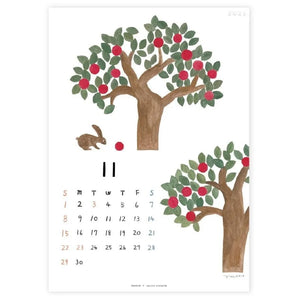 Cozyca x Necktie 2026 Wall Calendar