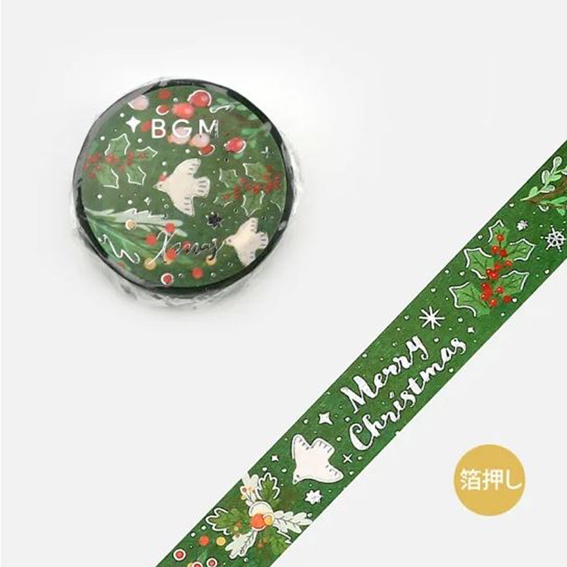 BGM Washi Tape Christmas Ltd. Edition - Happy
