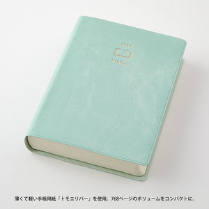 PRE ORDER: Midori 2024 Hibino A6 Daily Planner - Blue-Green