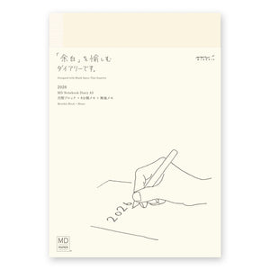 PRE ORDER: 2026 Midori MD Notebook Diary - A5