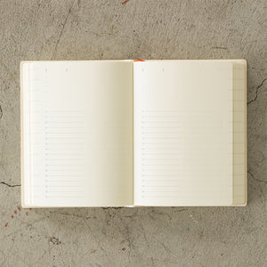 PRE ORDER: 2026 Midori MD Notebook Diary - 1 Day 1 Page - A6
