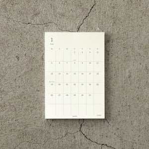 PRE ORDER: Midori 2026 Diary Sticker Calendar - Small