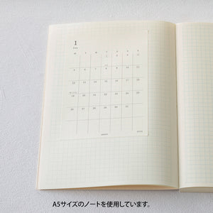 PRE ORDER: Midori 2026 Diary Sticker Calendar - Small