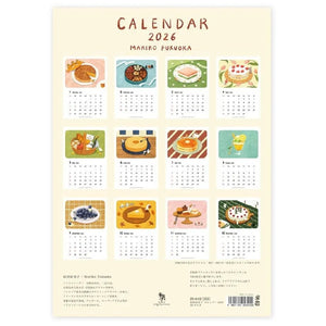 Cozyca x Mariko Fukuoka 2026 Wall Calendar
