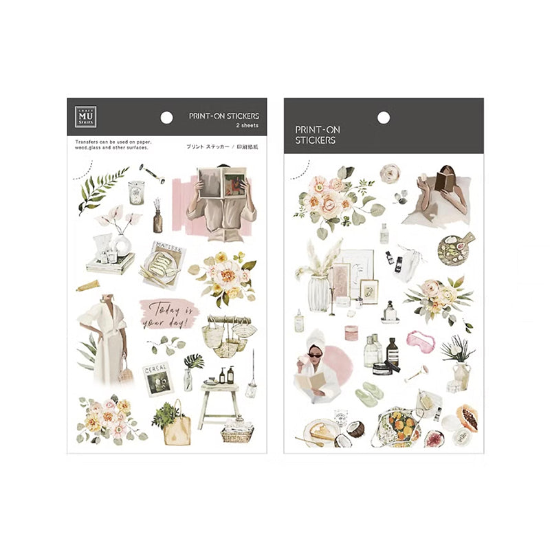 MU Print On Sticker Transfer - 244