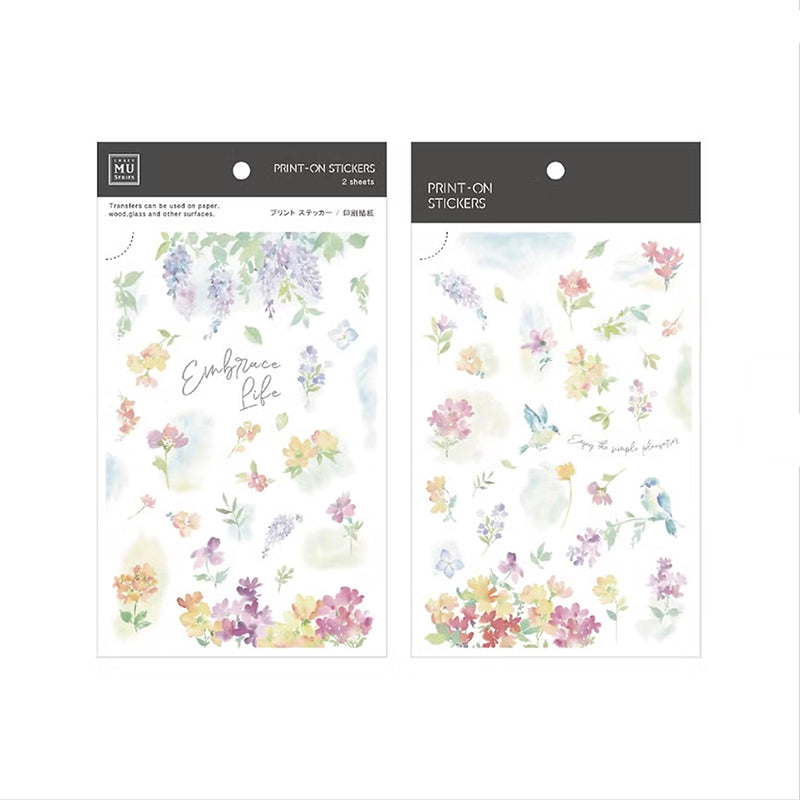 MU Print On Sticker Transfer - 246