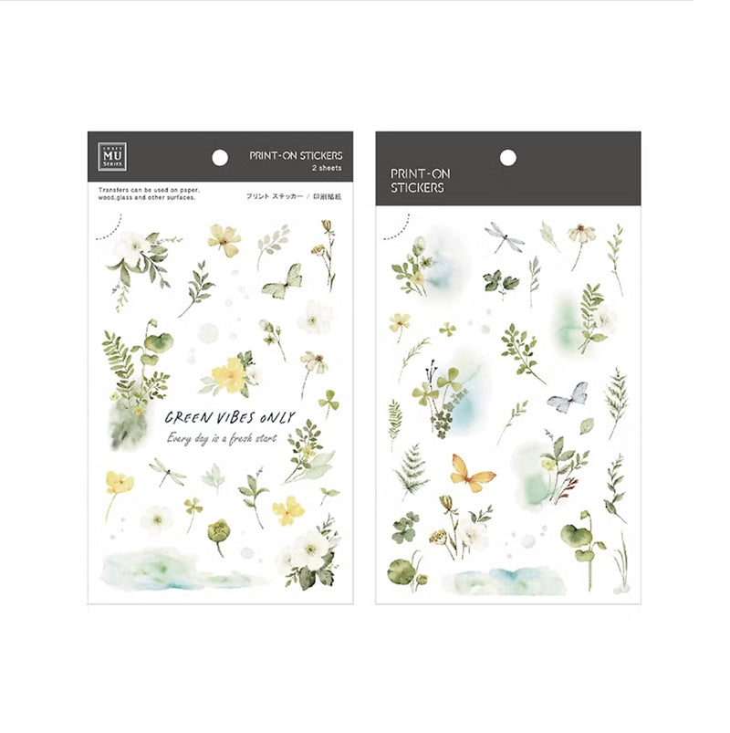 MU Print On Sticker Transfer - 248