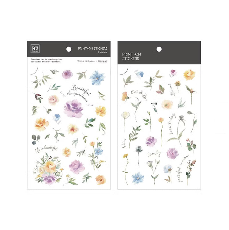 MU Print On Sticker Transfer - 249