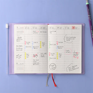 2026 Mark’s Storage.it Overseas Weekly Vertical A6 Planner (Sept '25 Start) - Black