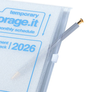 2026 Mark's Storage.it Monthly Block B6 Planner (December Start) - Chocolate Mint