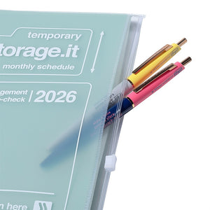 2026 Mark’s Storage.it Monthly Block A5 Planner (December Start) - Mint