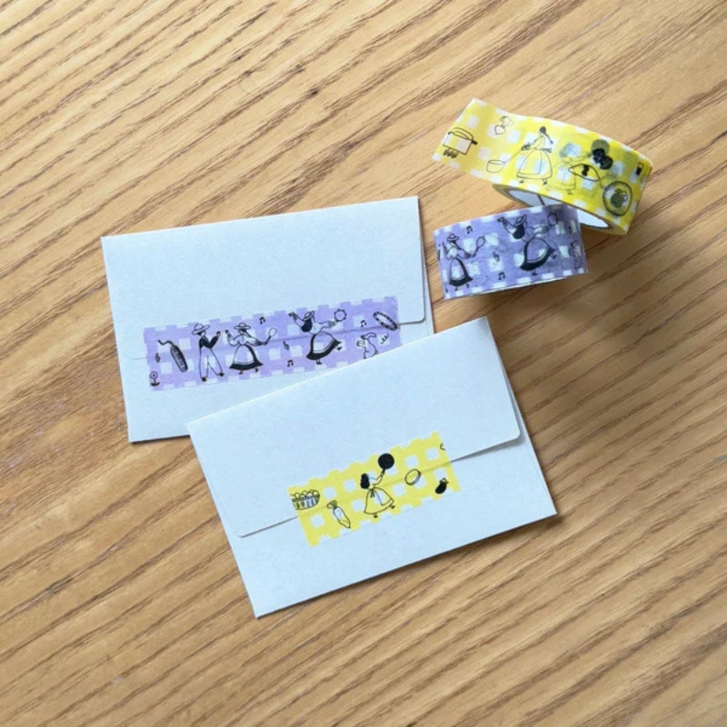 Mizushima x Necktie Masking Tape - Let's Dance! MT-OD