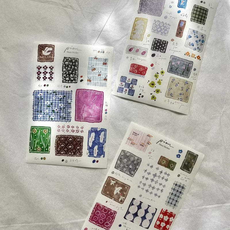 Pion Sticker Sheet - Candy Paper