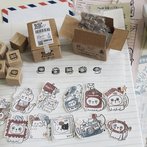 Black Milk Project Neko Mail - Paper Sticker