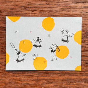 Mizushima x Necktie Clear Stamp Boxed Set - Let's Dance STJ-P-OR