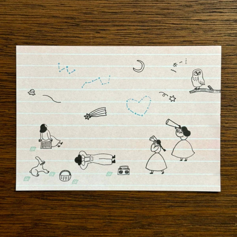Mizushima x Necktie Clear Stamp Boxed Set - Searching for Stars STJ-Z-HS