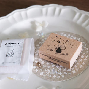 EileenTai.85 Rubber Stamp - Origami {A Thousand Wishes} - Paper Star