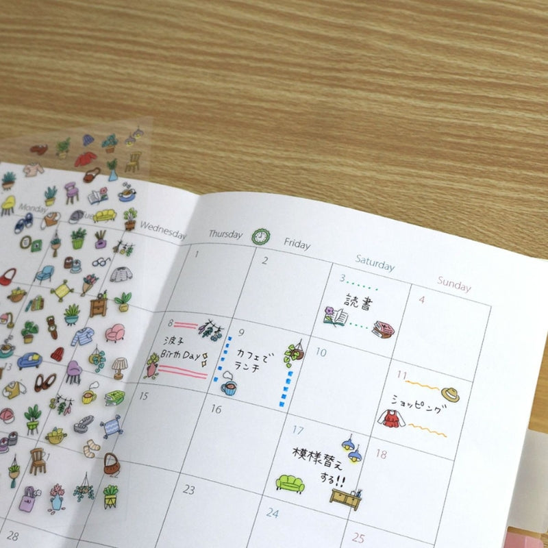 Mind Wave Poko Time Sticker Sheet - Room 82431