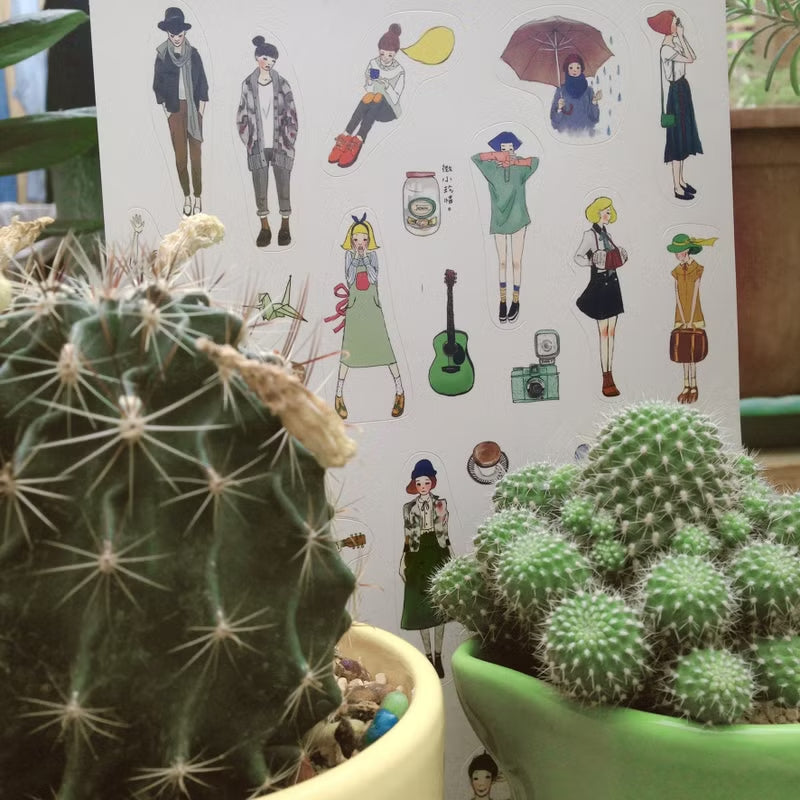 La Dolce Vita Stickers Set - A Girl's Mind