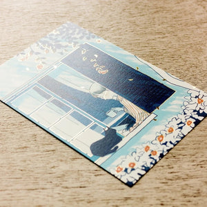 Cozyca x Sayuri Fujimaki Postcard - Window Coffee