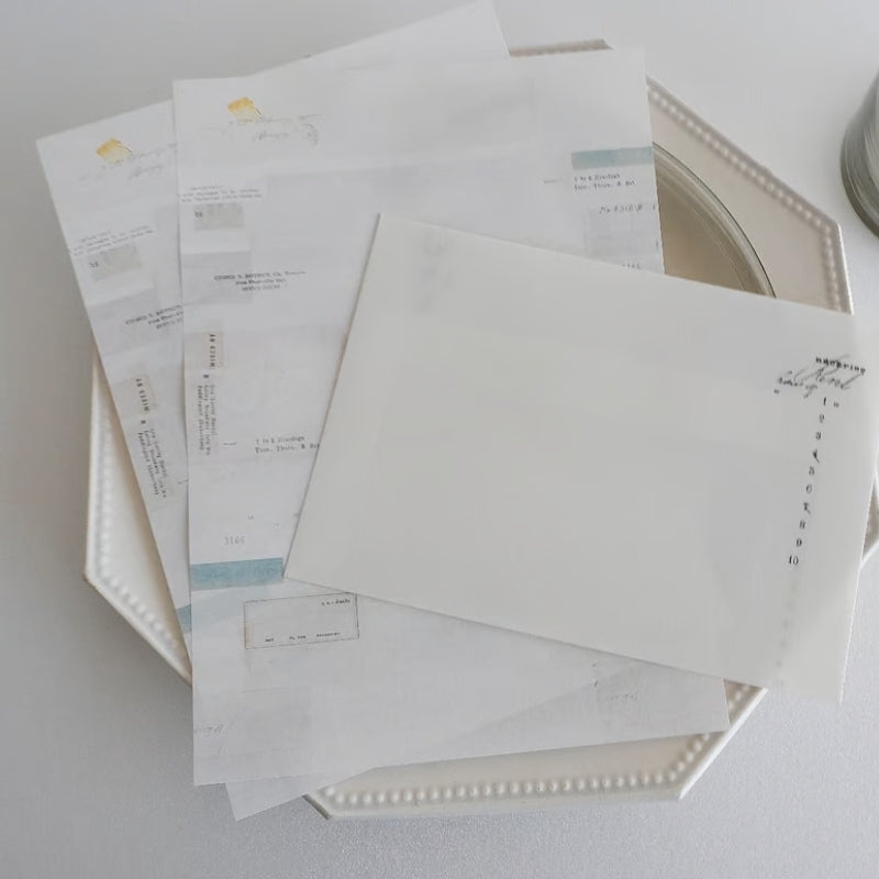 Yohaku Letter Set - M-176 Monologue