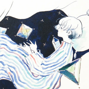 Cozyca x Sayuri Fujimaki Postcard - Sleepless Night