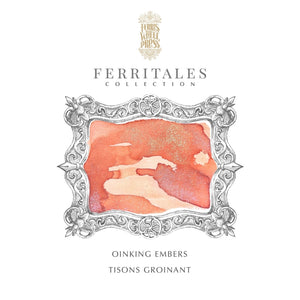FerriTales - Fountain Pen Ink 10ml - The Three Little Pigs - Oinking Embers