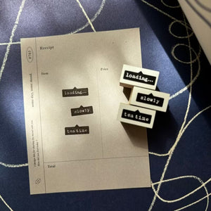 Pion Rubber Stamp - Loading