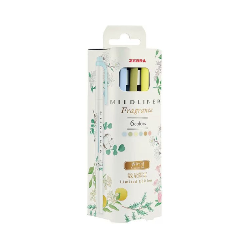 Zebra Mildliner Markers - Fragrance Series - Set of 6