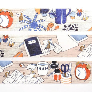 Cozyca Foil Masking Tape - Tsukueno Ueno Ue (21-037)