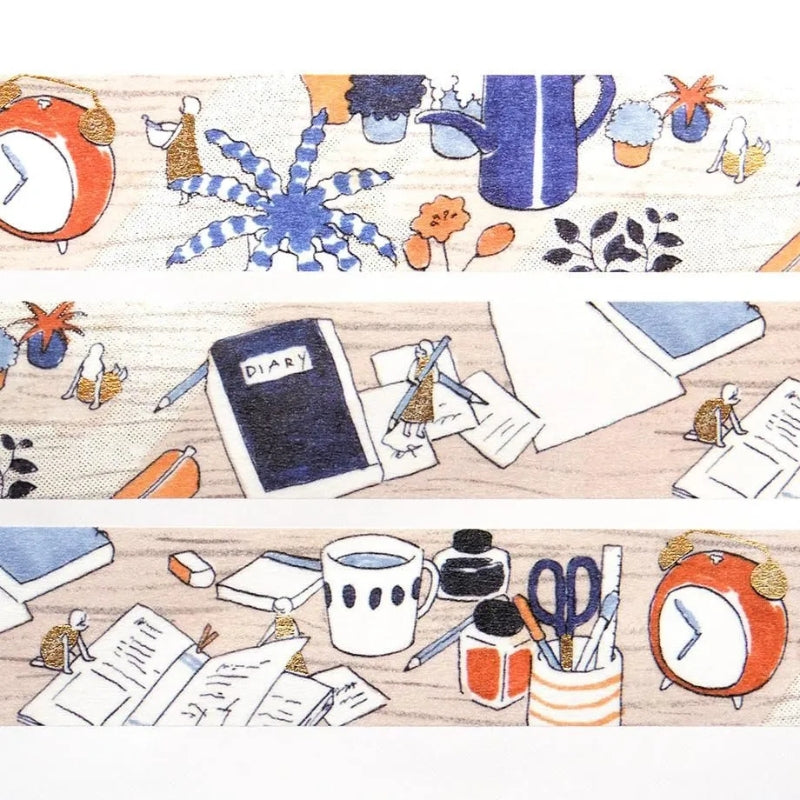 Cozyca Foil Masking Tape - Tsukueno Ueno Ue (21-037)