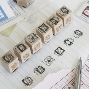 Black Milk Project Rubber Stamp - Neko Mail (XS) - Photo