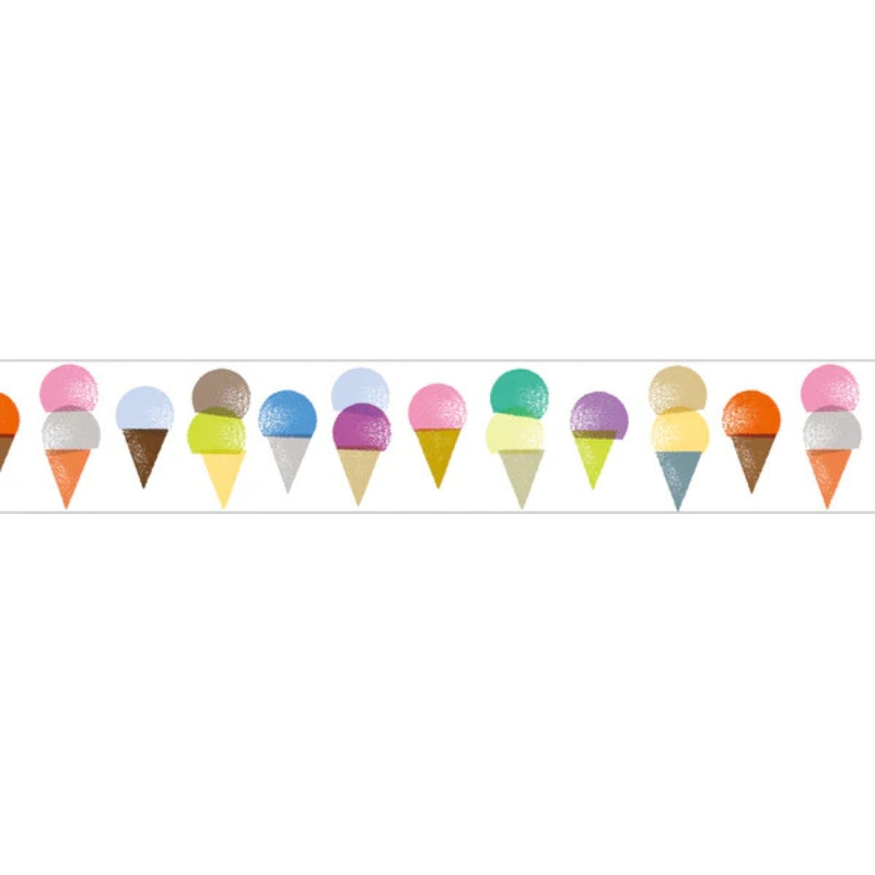 Mizushima Sanji Masking Tape - Ice Cream MTSJ-IC