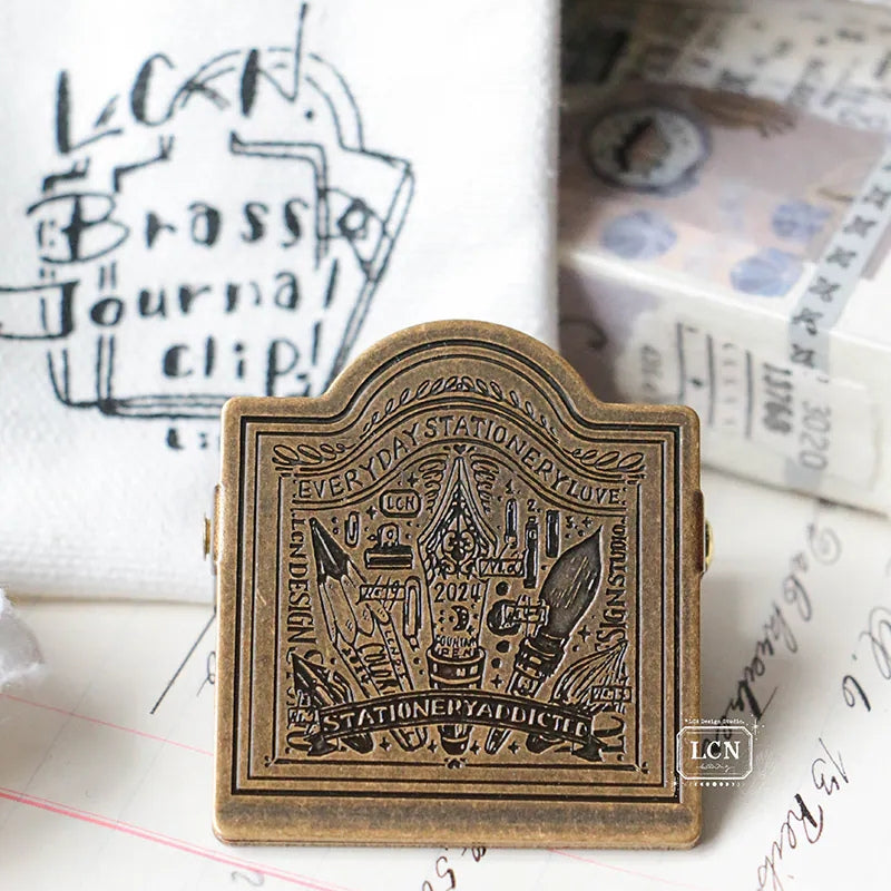 PRE ORDER LCN Brass Journal Clip (Limited Edition)