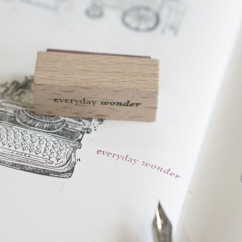 PRE ORDER: BMP Pages of Me Rubber Stamps - Words