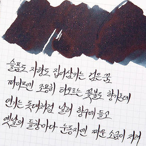 Wearingeul Fountain Pen Ink - Black Dream - Lee Yuk Sa Literature Ink