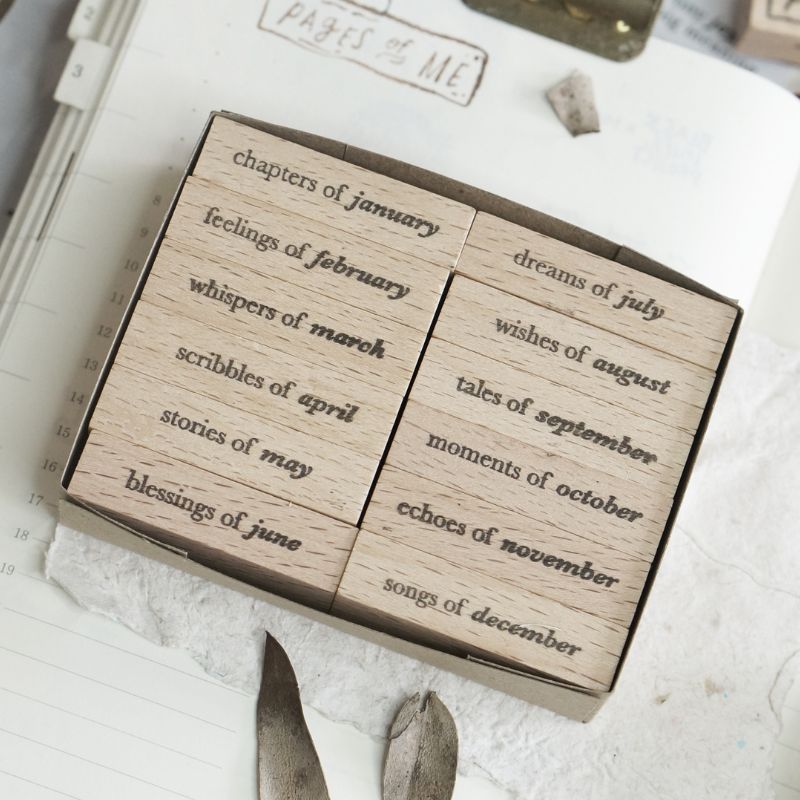 PRE ORDER: Black Milk Project Pages of Me - Months Set