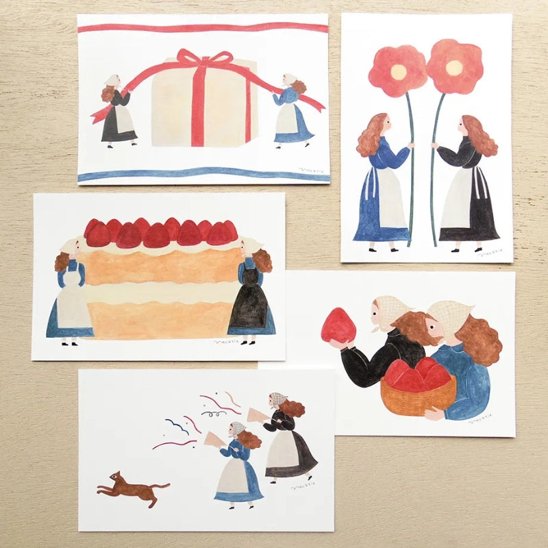 Cozyca Letter Postcard Pad - Someone's Birthday Tomorrow (25-688)