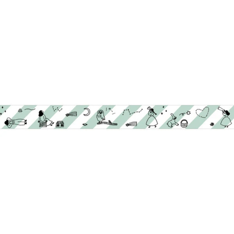 Mizushima x Necktie Masking Tape - Searching For Stars MT-HS