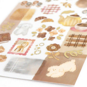 Mind Wave Dewdrop Sticker - Brown - 82437