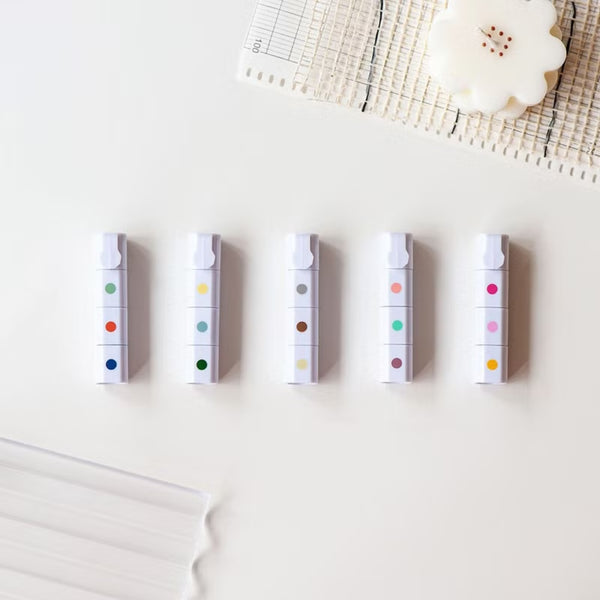 MU Inky Pen 3 Color Ink Pad - Mossy Stone Tint 012 - Paper Plus Cloth