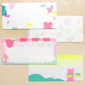 Cozyca One-Stroke Letter Pad - Yuki Itoi - 20488 Usagi