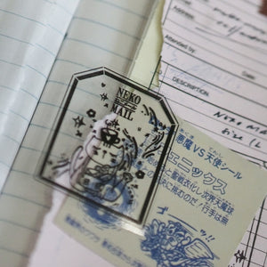 Black Milk Project Neko Mail - PET Label Sticker Pack