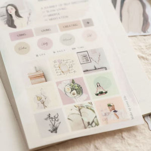 MU Print Girl Stickers - 001