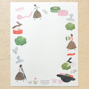Cozyca x Necktie Letter Set - On the Desk