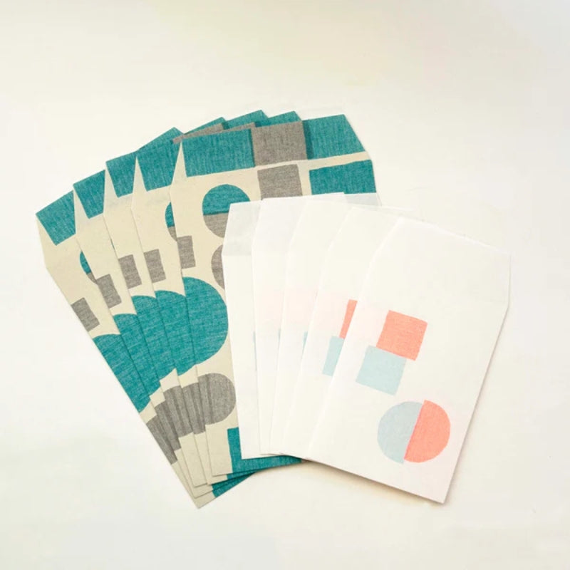 Mizushima Paper Bag Set - Circle and Square