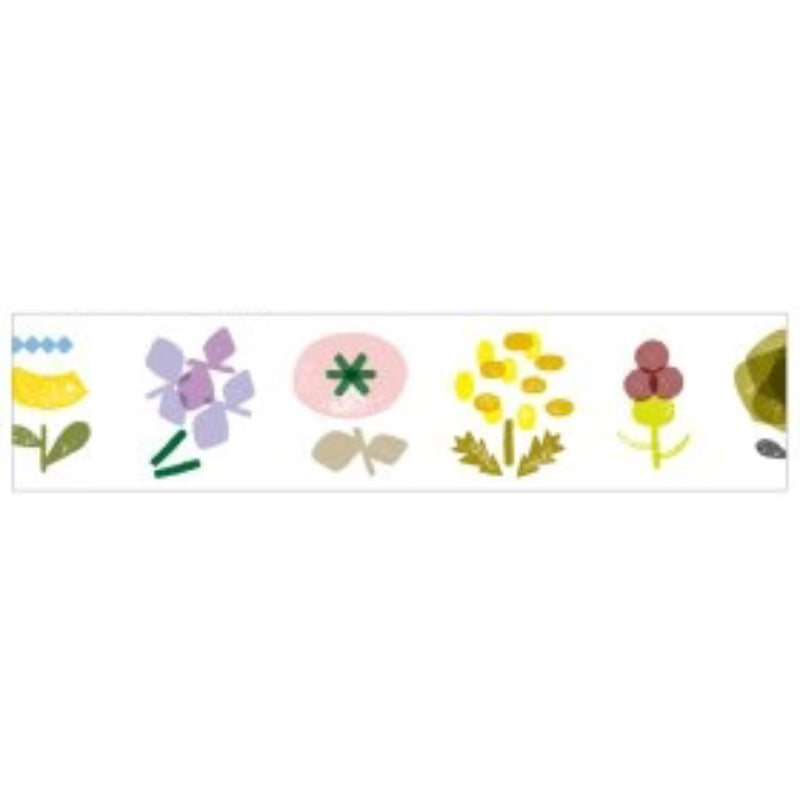 Mizushima Masking Tape - Flower MT-H