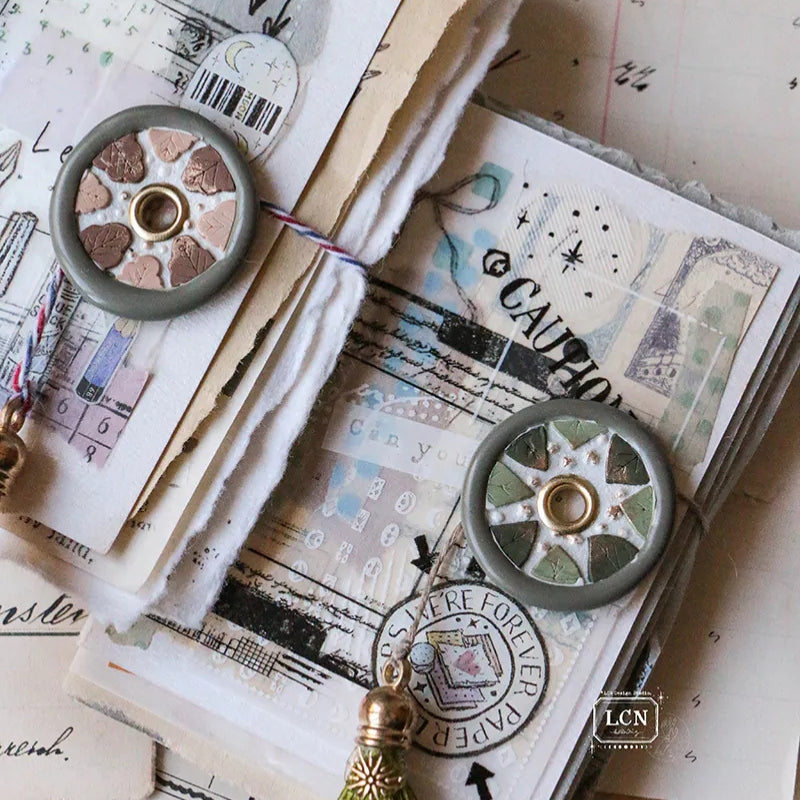 PRE ORDER LCN Wax Seal Set - Round Leaf Frame 2