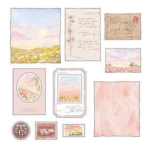 Mind Wave Landscape Sticker Flake - 81778 Akane Cloud
